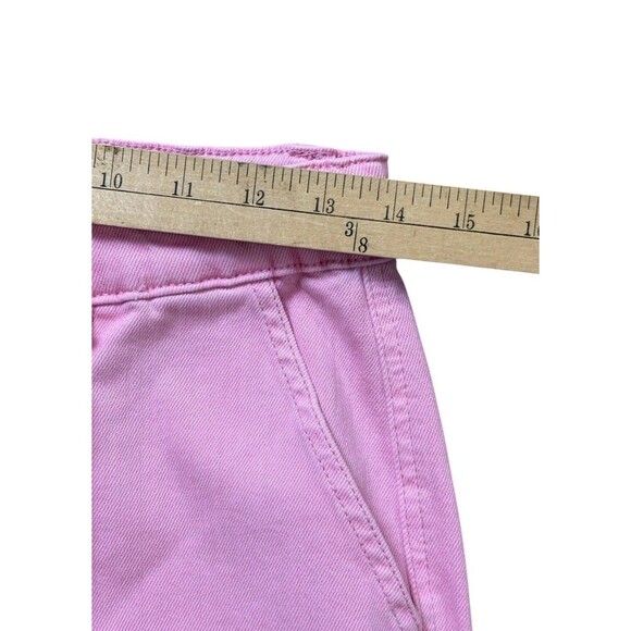 Judy Blue Jeans Women’s 3/26 Pink Garment Dyed High Rise Jogger Stretch Denim - Picture 9 of 15